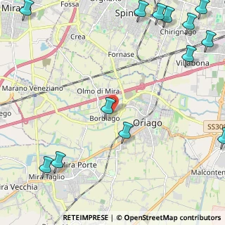 Mappa Via Torino, 30034 Mira VE, Italia (3.46846)
