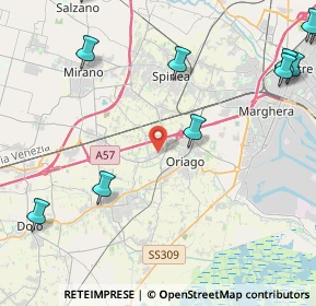 Mappa Via Torino, 30034 Mira VE, Italia (6.28091)