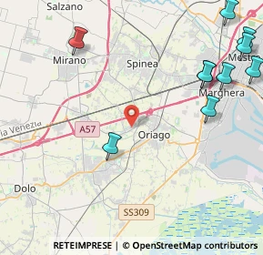 Mappa Via Torino, 30034 Mira VE, Italia (5.94909)