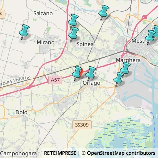 Mappa Via Torino, 30034 Mira VE, Italia (5.48545)