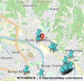 Mappa Via Sabotino, 37124 Verona VR, Italia (1.5475)