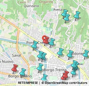 Mappa Via Sabotino, 37124 Verona VR, Italia (1.353)