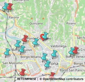Mappa Via Sabotino, 37124 Verona VR, Italia (2.68067)