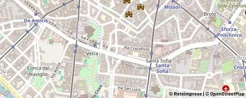 Mappa Milano