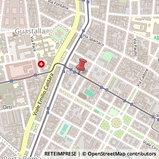 Mappa Via Bergamo,  8, 20135 Milano, Milano (Lombardia)