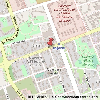 Mappa Via Zurigo,  3, 20147 Milano, Milano (Lombardia)
