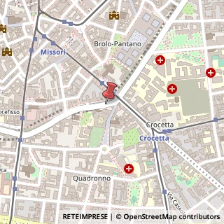 Mappa Via Santa Sofia,  1, 20122 Milano, Milano (Lombardia)