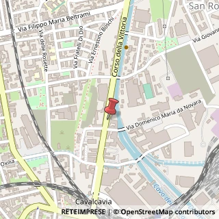 Mappa Corso della Vittoria, 20, 28100 Novara, Novara (Piemonte)