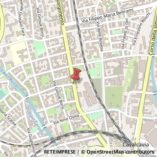 Mappa Via Vittorio Locchi,  1, 28100 Novara, Novara (Piemonte)