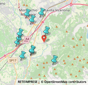 Mappa Via Sansovino, 36040 Brendola VI, Italia (4.09)