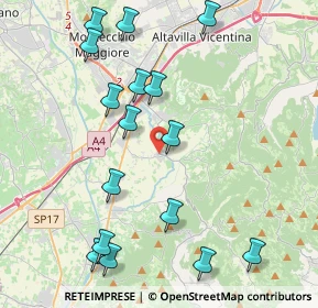 Mappa Via Sansovino, 36040 Brendola VI, Italia (4.6825)