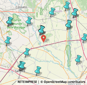 Mappa 13040 Balocco VC, Italia (10.7195)