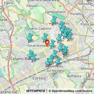 Mappa Via Zurigo, 20147 Milano MI, Italia (1.61)