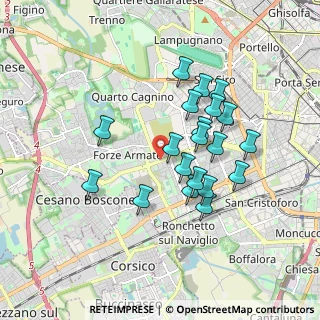 Mappa Via Zurigo, 20147 Milano MI, Italia (1.5595)
