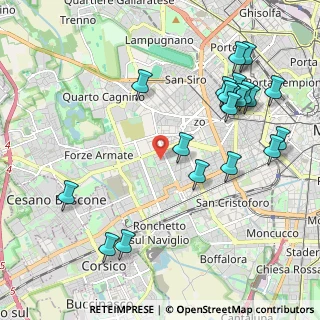Mappa Via delle Azalee, 20147 Milano MI, Italia (2.395)