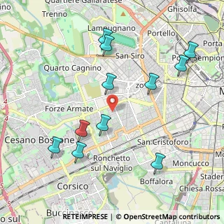 Mappa Via delle Azalee, 20147 Milano MI, Italia (2.18273)