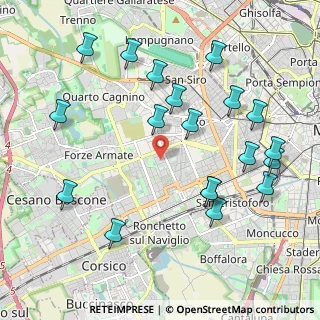 Mappa Via delle Azalee, 20147 Milano MI, Italia (2.29263)