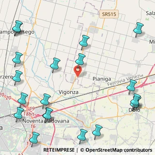 Mappa Via G. Puccini, 30030 Pianiga VE, Italia (6.4855)