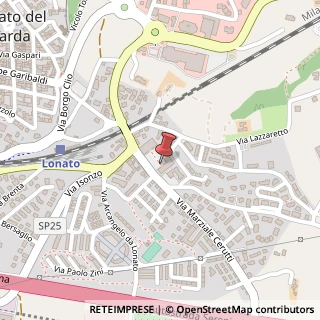Mappa Via Marziale Cerutti, 11, 25017 Lonato del Garda, Brescia (Lombardia)