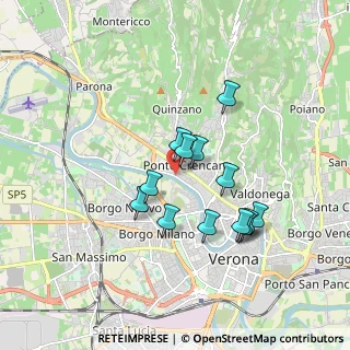 Mappa Via Giuseppe Adami, 37124 Verona VR, Italia (1.48692)