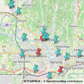 Mappa Via Giuseppe Adami, 37124 Verona VR, Italia (2.62375)