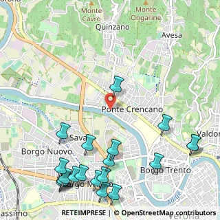 Mappa Via Giuseppe Adami, 37124 Verona VR, Italia (1.5105)