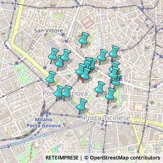 Mappa Corso Genova, 20123 Milano MI, Italia (0.32)
