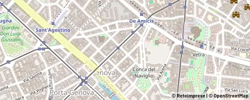 Mappa Milano