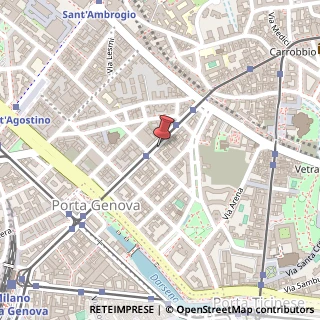 Mappa Corso Genova, 13, 20123 Milano, Milano (Lombardia)