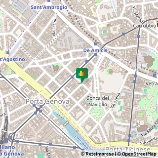 Mappa Via Marco D'Oggiono, 4, 20123 Milano, Milano (Lombardia)