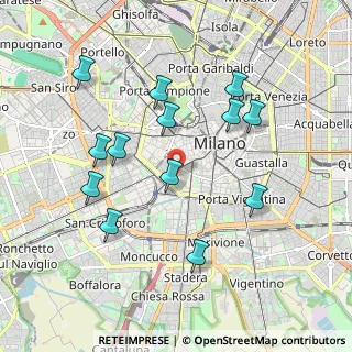 Mappa Corso Genova, 20123 Milano MI, Italia (1.91846)