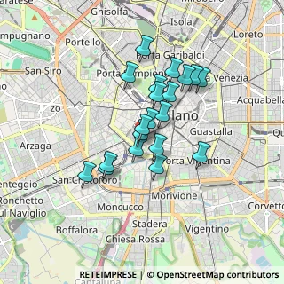 Mappa Corso Genova, 20123 Milano MI, Italia (1.34)