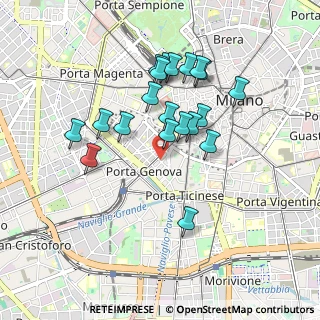 Mappa Corso Genova, 20123 Milano MI, Italia (0.812)