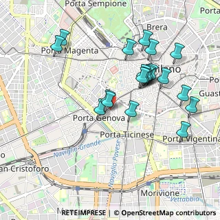 Mappa Corso Genova, 20123 Milano MI, Italia (0.958)