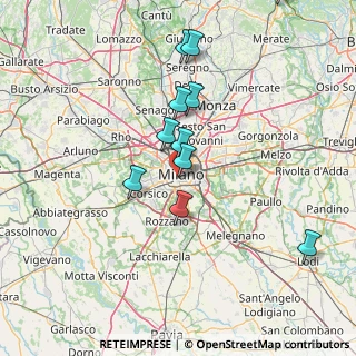 Mappa Via Crocefisso, 20123 Milano MI, Italia (18.75077)