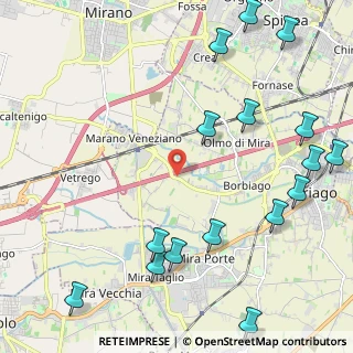 Mappa Via Sotto il Monte, 30034 Mira VE, Italia (2.9425)