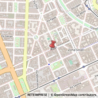 Mappa Via Vincenzo Foppa, 37, 20144 Milano, Milano (Lombardia)