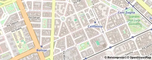 Mappa Milano