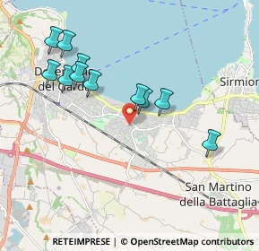 Mappa Via San Zeno, 25010 Desenzano del Garda BS, Italia (1.88636)