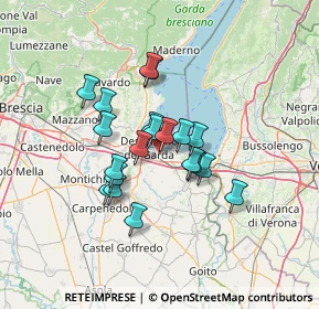Mappa Via San Zeno, 25010 Desenzano del Garda BS, Italia (10.1235)