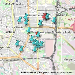 Mappa Viale Molise, 20135 Milano MI, Italia (0.864)