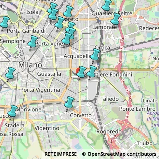 Mappa Viale Molise, 20135 Milano MI, Italia (2.71529)