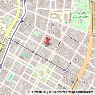 Mappa Via Antonio Fogazzaro, 33, 20135 Milano, Milano (Lombardia)