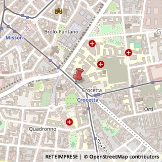 Mappa Corso di Porta Romana,  76, 20122 Milano, Milano (Lombardia)
