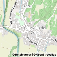 Kartta Capriano del Colle