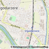 Mapa Vigodarzere