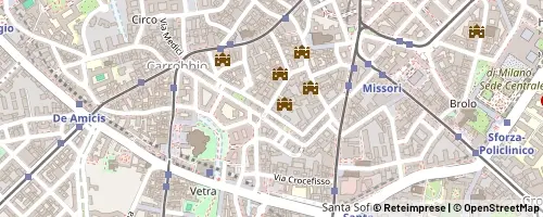 Mappa Milano