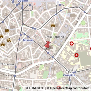 Mappa Corso di Porta Romana, 25, 20122 Milano, Milano (Lombardia)