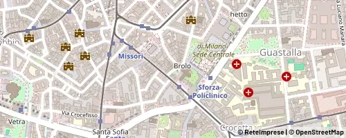 Mappa Milan