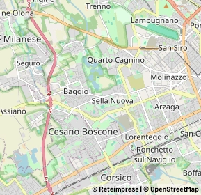Mappa 20152 Milano MI, Italia (1.5145)